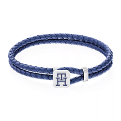 Tommy Hilfiger Ανδρικό Βραχιόλι Δέρμα Μπλε 22 cm - 2790530