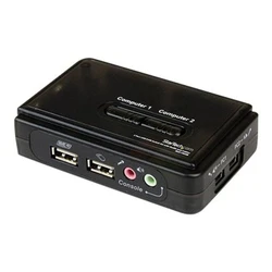 KVM & Data Switch StarTech 2 Port USB Kit with audio and cables