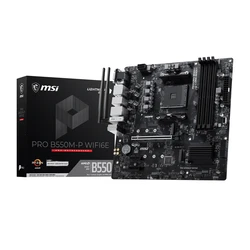MSI PRO B550M-P WIFI6E (7C95-202R) - Micro-ATX μητρική πλακέτα AM4 B550
