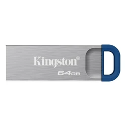 Kingston USB flash drive DataTraveler Kyson G2 - 64 GB - ασημί/μπλε
