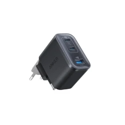 Anker Φορτιστής Τοίχου Nano 70W 2xUSB-C 1xUSB-A Μαύρο/Γκρι