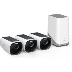 Σύστημα Παρακολούθησης Anker Wi-Fi Battery Solar EufyCam 3 Kit 3+1 4K With Homebase 3