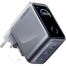 Anker Τοίχου Φορτιστής Prime 160W 3 Θύρες με Οθόνη A2687341