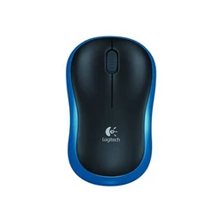 Ποντίκι Ασύρματο Logitech M185 Optical USB Black/Blue