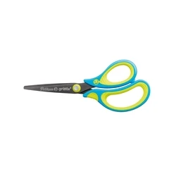 Pelikan griffix SC1BRS children's scissors, pointed blade, right-handed, blue/green, 14 cm, 1 pc blister