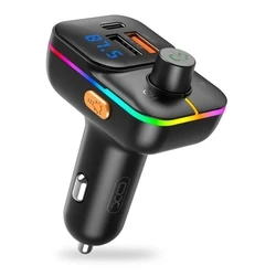 FM Transmitter Xo Bcc09 Pd 25w Με Rgb Light