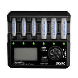 Τροφοδοτικό για Τηλεκατευθυνόμενα Skyrc NC2500 Pro AA/AAA