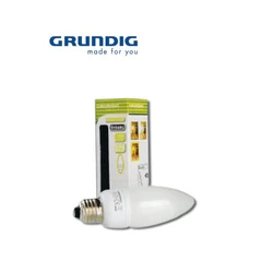 Λάμπα Κερί Εξοικονόμησης Ενέργειας 3U Grundig 9W (45W ισοδυν.) E27 230V