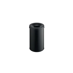 Durable Μεταλλικό Καλάθι Αχρήστων 30 lt Μαύρο (330601)