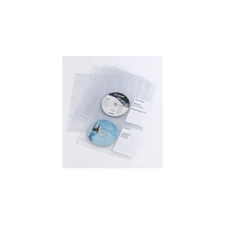 DURABLE Θήκες CD/DVD COVER light M, πακέτο 10 διαφανείς θήκες