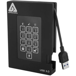 Εξωτερικός Σκληρός Δίσκος 1TB Apricorn 2,5 Aegis Fortress