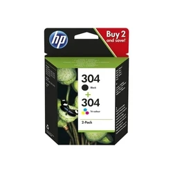 Μελάνι HP 304 Combo Pack - 2-Pack - Black, - Original