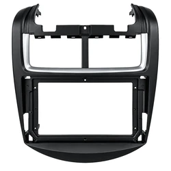 VenCore 3550-0050B - 9" Front Panel with Wiring & CANbus Box for Chevrolet Aveo 2006-2017 – Black