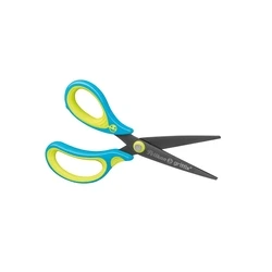Pelikan griffix SC1BLS left-handed school scissors, pointed tip, 15 cm, blue