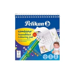 Pelikan Μπλοκ Ζωγραφικής Combino με Ζωάκια 15 Φύλλα 15,5 x 15,5 cm