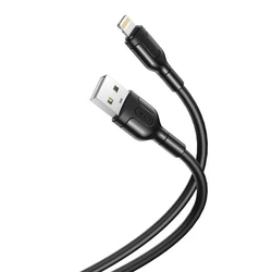 Καλώδιο USB to Lightning XO NB212 2.1A 1m (black)