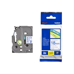 Μελανοταινία Brother TZe243 18mm White/Blue