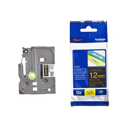 Ταινία Ετικετογράφου Brother TZe334 12mm Black/gold
