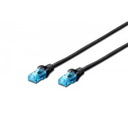 Καλώδιο Δικτύου Digitus Cat 5e U-Utp Patch 10m Black