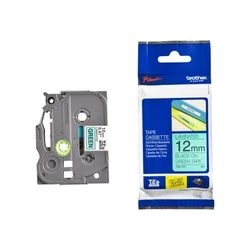 Ταινία Ετικετογράφου Brother TZe731 12mm Green/bla