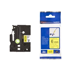 Ταινία Ετικετογράφου Brother TZe-FX611 6mm Yellow/Blue