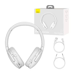 Bluetooth Headset Baseus Encok headphone D02 Pro (white)