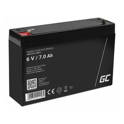 Μπαταρία UPS Rechargeable battery AGM 6V 7Ah Maintenancefree ALARM