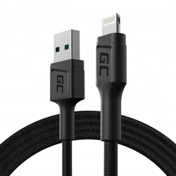 Καλώδιο USB to Lightning Green Cell GC 120cm iPhone iPad iPod quick charging