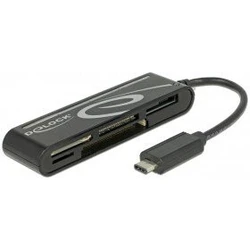 Card Reader Delock USB2.0-C Plug -> 5 Slots