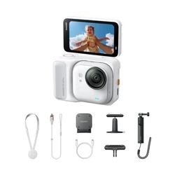 Action Camera Insta360 GO Ultra Creator Bundle Arctic White - Mini 2-in-1 Tripod,Quick Release, Pivot