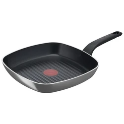 Tefal Easy Plus B5694053 26 cm Non-stick Grill Frying Pan, Black