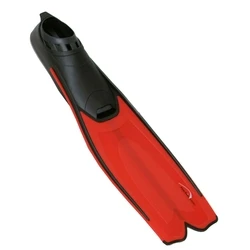 Fortis Caribbean Swim Fins (Flippers) 34/36 Red