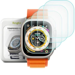 Tempered glass Ringke ID Glass Apple Watch Ultra 1 / 2 / 3 49mm Clear [4 PACK]