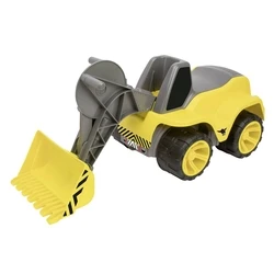 Big Power Worker Maxi Loader Παιδικό Αυτοκινητάκι Ride-On Εσκαφέας Κίτρινο 12+ μηνών