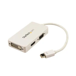 Αντάπτορας Mini DisplayPort σε VGA/DVI/HDMI Startech MDP2VGDVHDW Λευκό