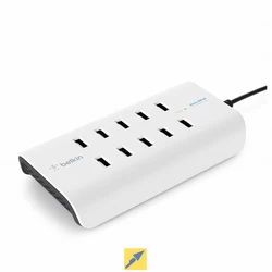 Φορτιστής USB Belkin Rockstar 10-Port USB Charg. station, 120W B2B139vf