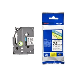 Μελανοταινία Brother TZe251 24mm White/Black