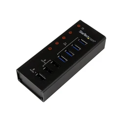 USB Hub StarTech 4 port USB 3.0 hub plus 3 charging ports