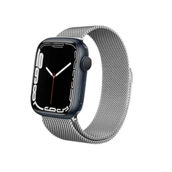 Bracelet Crong Milano Steel Apple Watch 4/5/6/7/SE/8/9 40/41mm (silver)
