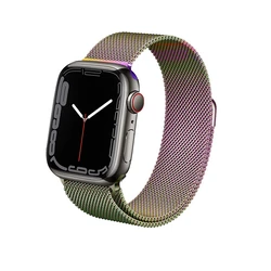 Bracelet Crong Milano Steel Apple Watch 4/5/6/7/SE/8/9 40/41mm (iridescent)