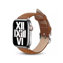 Belt Crong Noble Band Apple Watch 4/5/6/7/SE/8/9/Ultra 44/45/49mm (Mokka)