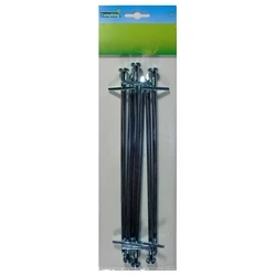 ΠΑΣΣΑΛΟΙ ΣΤΑΥΡΟΣ 23cm - 6 τεμ. (Velco / Campking)