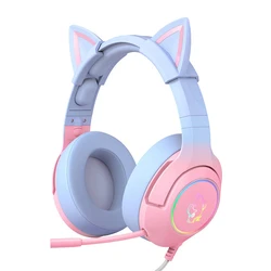Gaming Headset Gaming ONIKUMA K9 Pink/Blue