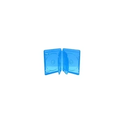 MediaRange BD θήκη άδεια για 6 δίσκους 22 mm, μπλε (BOX38-6-30)