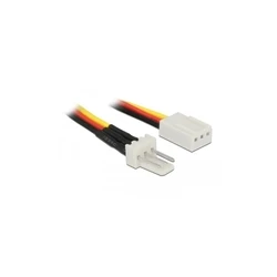 DELOCK Καλώδιο ανεμιστήρα 3-Pin 30 cm (3-pin αρσενικό σε 3-pin θηλυκό) MPN 85753