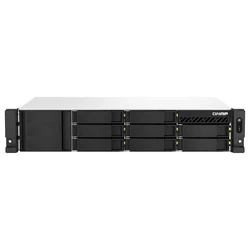 NAS Qnap TS-864eU-RP-8G 2U 8-bay short depth 30,48cm 12" Intel Celeron N5095 quad-core 8GB 8x3.5/2.5 SATA 2x300W