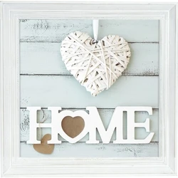 ZEP Wooden Wall Frame 20x20 cm White (T15420)