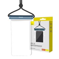 Θήκη Κινητού Waterproof Baseus AquaGlide with Cylindrical Slide Lock (blue)