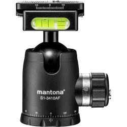 Mantona Fortress 34 Ball Head for Tripod (34 mm, 10 kg)