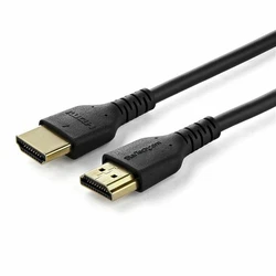 Καλώδιο HDMI Startech RHDMM2MP 4K Ultra HD (2 m) Μαύρο